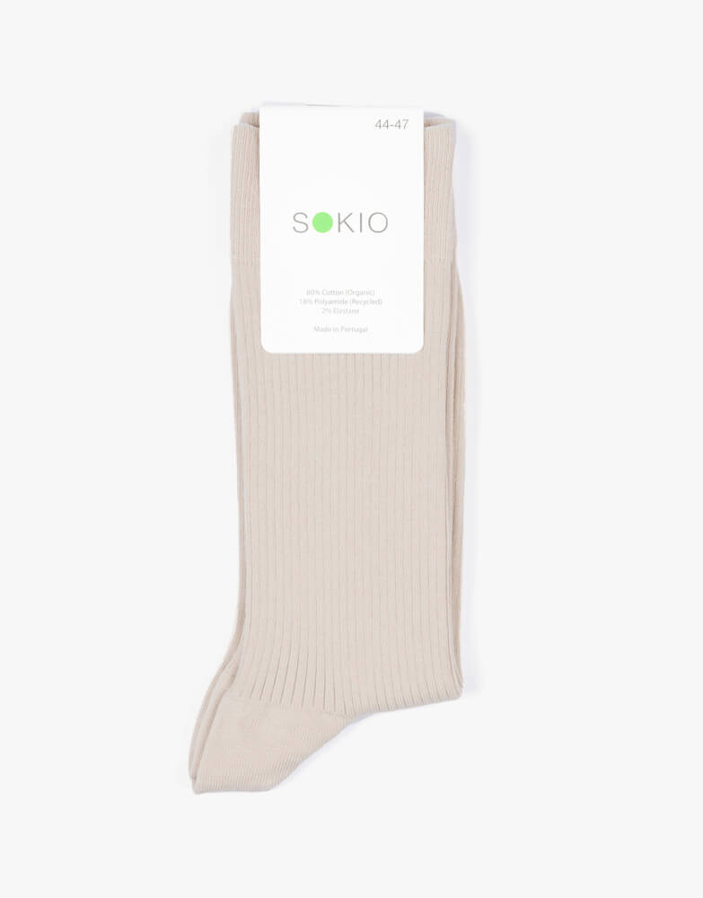 Organic Socks Active – Beach Sand, 36/40
