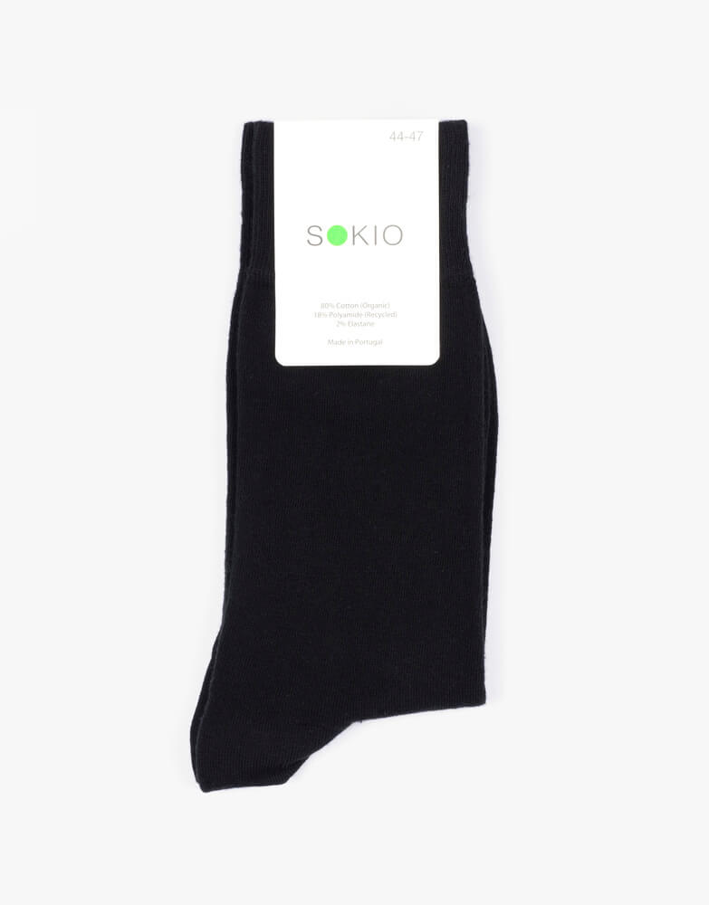 Organic Socks City – Black is Black, 36/40