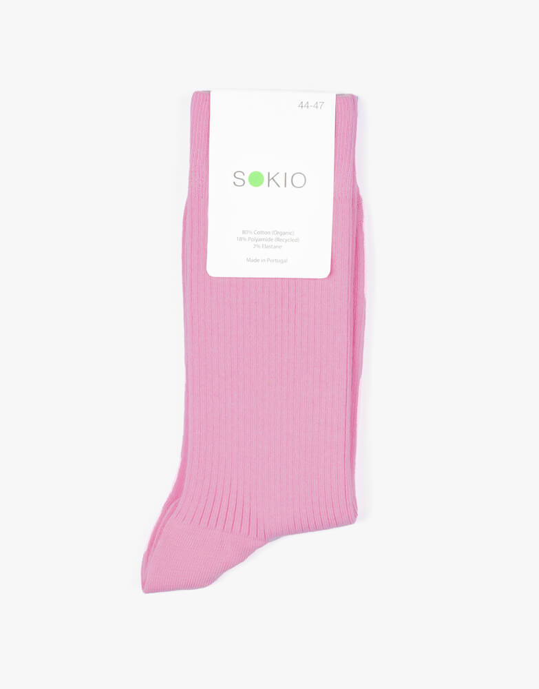Organic Socks Active – Bubblegum Pink, 36/40