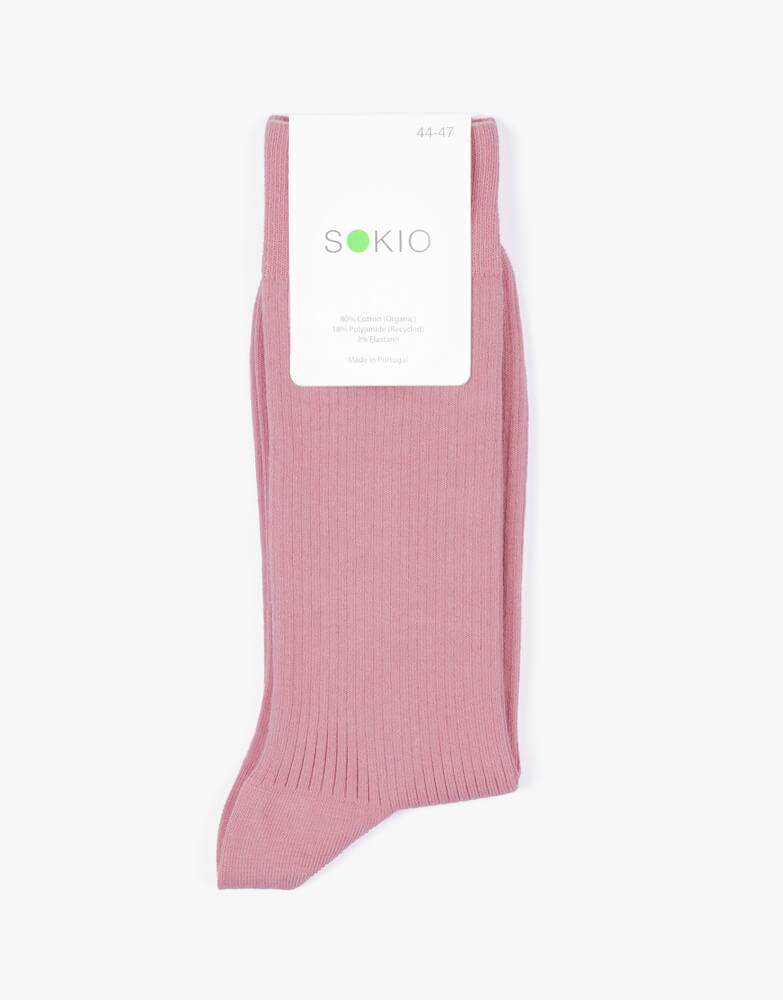 Chaussettes Bio Active – Candy Pink, 36/40