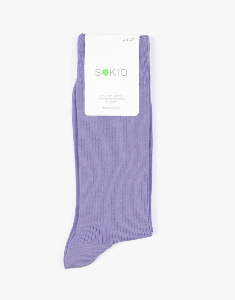 Chaussettes Bio Active – Purple Rain, 36/40